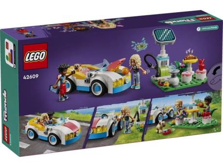 Конструктор LEGO Friends Електромобіль і зарядний пристрій (42609) - фото 0