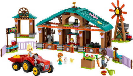 Конструктор LEGO Friends Притулок для сільськогосподарських тварин 489 деталей (42617) - фото 1