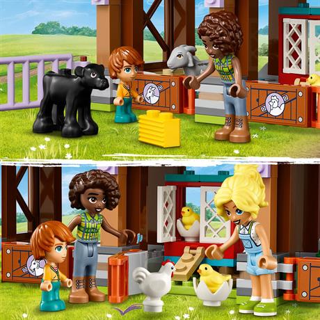 Конструктор LEGO Friends Приют для сельскохозяйственных животных 489 деталей (42617) - фото 4