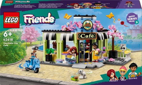 Конструктор LEGO Friends Кофейня Хартлейк-Сити 426 деталей (42618) - фото 2