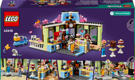 Конструктор LEGO Friends Кофейня Хартлейк-Сити 426 деталей (42618) - фото 3