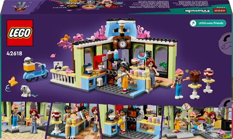 Конструктор LEGO Friends Кав'ярня Хартлейк-Сіті 426 деталей (42618) - фото 3