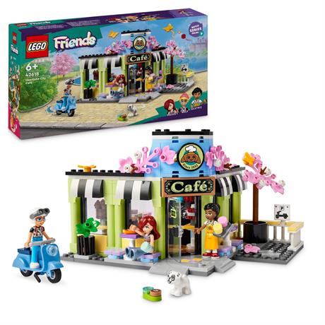 Конструктор LEGO Friends Кав'ярня Хартлейк-Сіті 426 деталей (42618) - фото 0