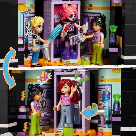 Конструктор LEGO Friends Автобус для музичного туру попзірки 845 деталей (42619) - фото 2