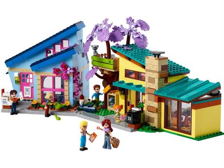 Конструктор LEGO Friends Родинні будинки Оллі й Пейслі 1126 деталей (42620) - фото 0