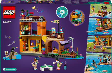 Конструктор LEGO Водні види спорту в таборі пригод Friends 628 деталей (42626) - фото 3