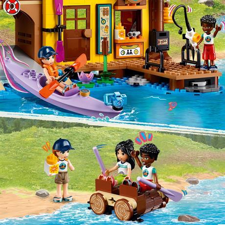 Конструктор LEGO Friends Водные виды спорта в лагере приключений 628 деталей (42626) - фото 5