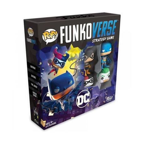 Настільна гра Funko Pop Funkouniverse Комікси DC 4 фігурки (42628) - фото 1