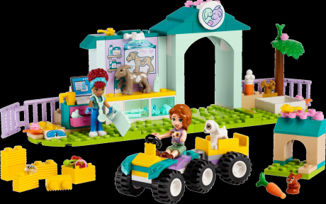 Конструктор LEGO Friends Ветеринарна клініка для сільськогосподарських тварин 161 деталь (42632) - фото 1