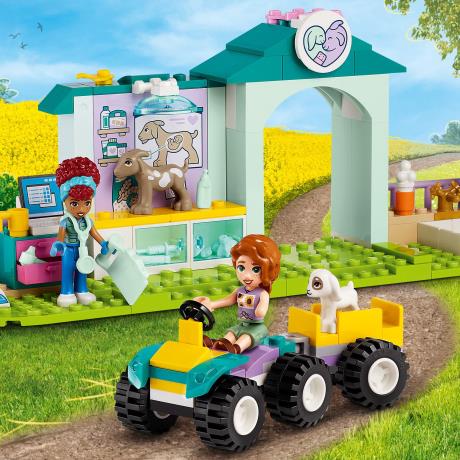 Конструктор LEGO Friends Ветеринарна клініка для сільськогосподарських тварин 161 деталь (42632) - фото 2