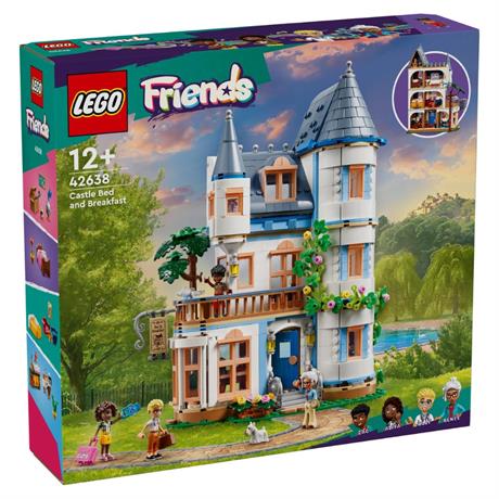 Конструктор LEGO Friends Замковий готель Ночівля і сніданок 1311 деталей (42638) - фото 0