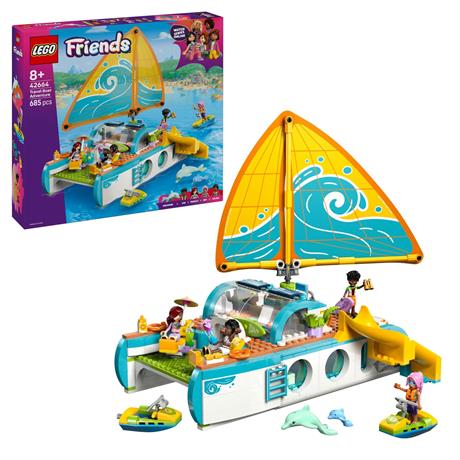 Конструктор LEGO Friends Пригоди на туристичному човні 685 детали (42664) - фото 0
