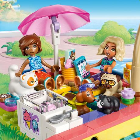 Конструктор LEGO® Friends Веселий день в аквапарку Набір конструктора, 278 деталі (42676) - фото 4