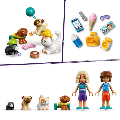 Конструктор LEGO® Friends Веселий день в аквапарку Набір конструктора, 278 деталі (42676) - фото 12