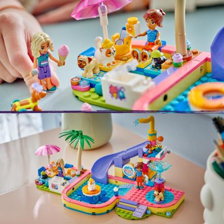 Конструктор LEGO® Friends Веселий день в аквапарку Набір конструктора, 278 деталі (42676) - фото 13