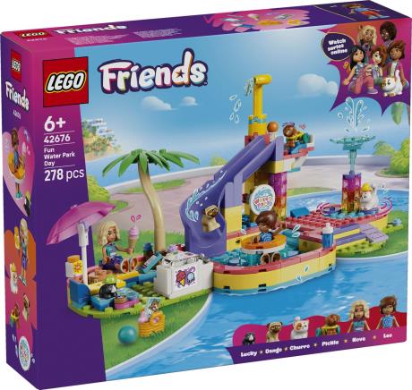 Конструктор LEGO® Friends Веселий день в аквапарку Набір конструктора, 278 деталі (42676) - фото 14