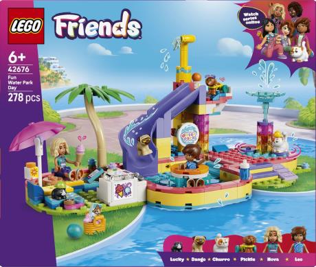 Конструктор LEGO® Friends Веселий день в аквапарку Набір конструктора, 278 деталі (42676) - фото 16