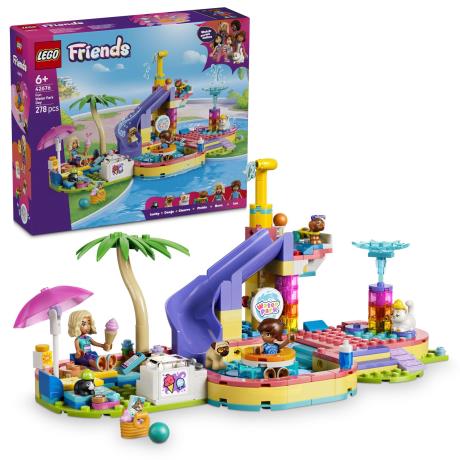 Конструктор LEGO® Friends Веселий день в аквапарку Набір конструктора, 278 деталі (42676) - фото 0