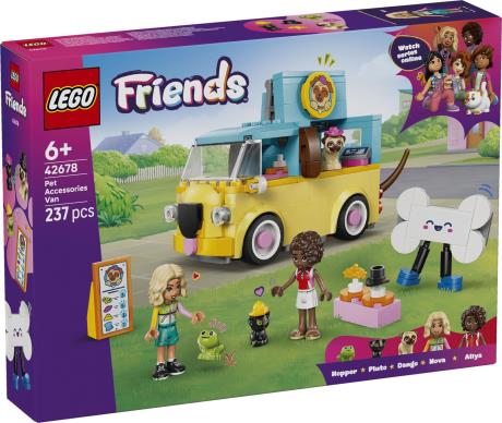Конструктор LEGO Friends Фургон с аксессуарами для любимцев 237 Детали ( 42678 ) - фото 5