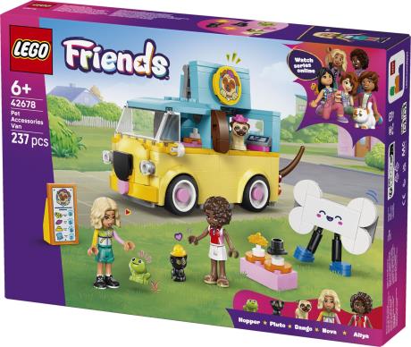 Конструктор LEGO Friends Фургон с аксессуарами для любимцев 237 Детали ( 42678 ) - фото 5
