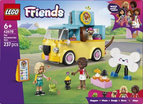 Конструктор LEGO Friends Фургон с аксессуарами для любимцев 237 Детали ( 42678 ) - фото 5