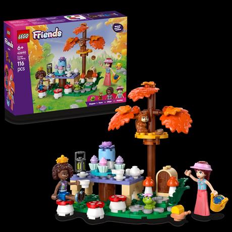 Конструктор LEGO® Friends Чаепитие в лесу Набор, 116 деталей (42690) - фото 1