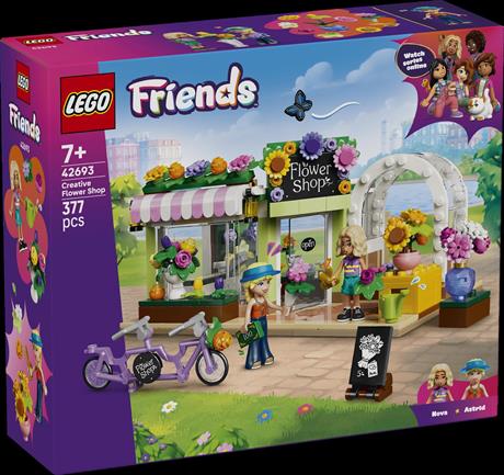 Конструктор LEGO® Friends Творча квіткова крамниця, 377 деталі (42693) - фото 0
