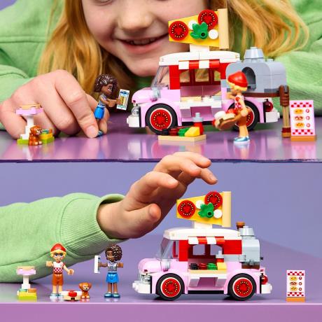 Конструктор LEGO® Friends Грузовик с пиццей Игровой набор, 190 деталей (42694) - фото 4