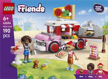 Конструктор LEGO® Friends Грузовик с пиццей Игровой набор, 190 деталей (42694) - фото 7