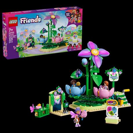 Конструктор LEGO® Friends Карусель із квітами й чашками та казкова фотобудка Іграшка, 321 деталь (42702) - фото 2