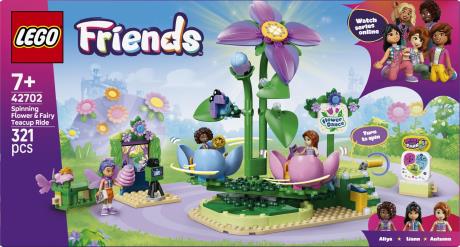 Конструктор LEGO® Friends Карусель із квітами й чашками та казкова фотобудка Іграшка, 321 деталь (42702) - фото 13