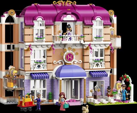Конструктор LEGO® Friends Гранд-отель в Хартлейк-Сити, 1406 деталей (42704) - фото 13