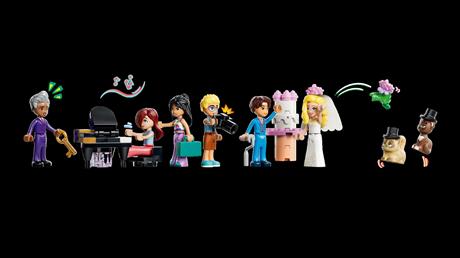 Конструктор LEGO® Friends Гранд-отель в Хартлейк-Сити, 1406 деталей (42704) - фото 15