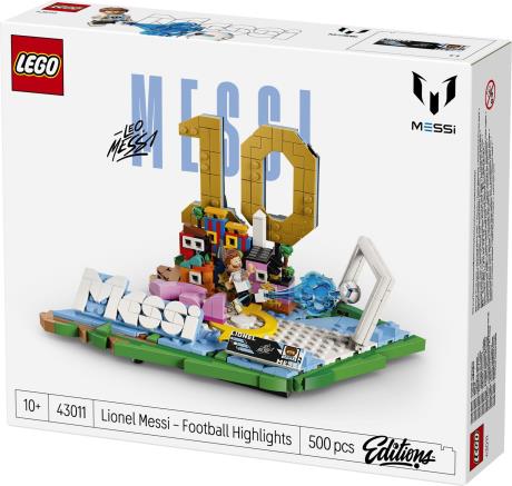 Конструктор LEGO® Editions Ліонель Мессі — найкращі моменти футбольних матчів, 500 деталей (43011) - фото 4