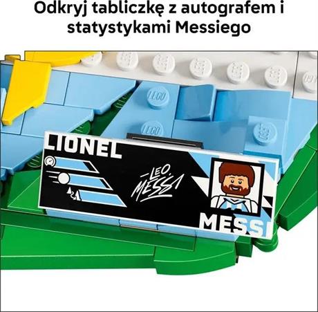 Конструктор LEGO® Editions Ліонель Мессі — найкращі моменти футбольних матчів, 500 деталей (43011) - фото 4