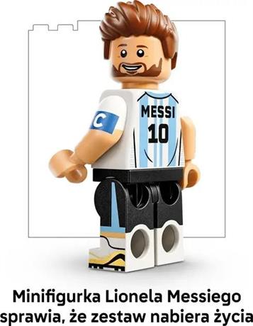 Конструктор LEGO® Editions Ліонель Мессі — найкращі моменти футбольних матчів, 500 деталей (43011) - фото 5
