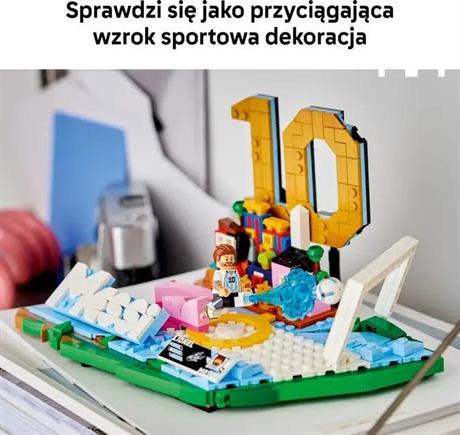 Конструктор LEGO® Editions Ліонель Мессі — найкращі моменти футбольних матчів, 500 деталей (43011) - фото 6