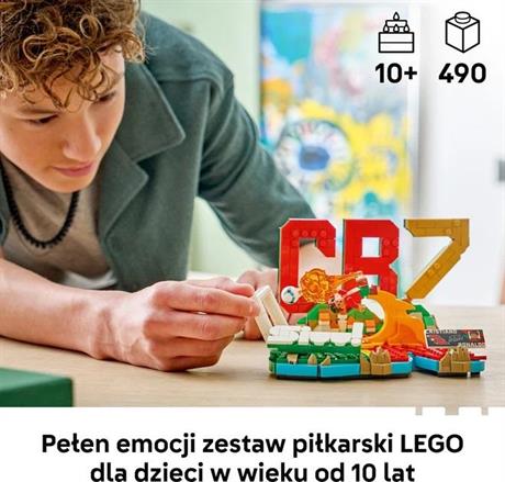 Конструктор LEGO® Editions Кріштіану Роналду — найкращі моменти футбольних матчів, 490 деталей (43012) - фото 2