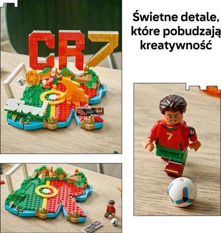 Конструктор LEGO® Editions Кріштіану Роналду — найкращі моменти футбольних матчів, 490 деталей (43012) - фото 3