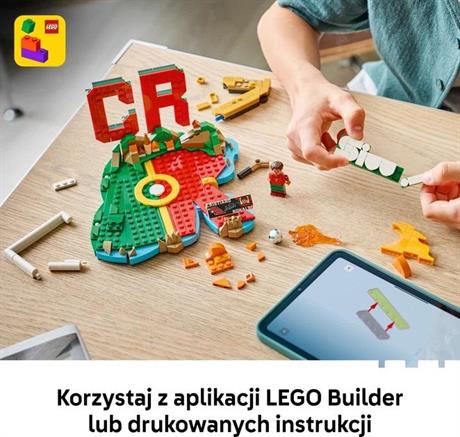 Конструктор LEGO® Editions Кріштіану Роналду — найкращі моменти футбольних матчів, 490 деталей (43012) - фото 7