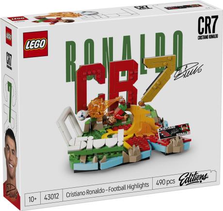 Конструктор LEGO® Editions Кріштіану Роналду — найкращі моменти футбольних матчів, 490 деталей (43012) - фото 8