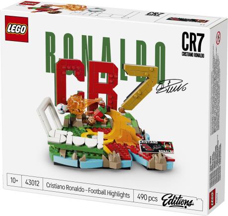 Конструктор LEGO® Editions Кріштіану Роналду — найкращі моменти футбольних матчів, 490 деталей (43012) - фото 8
