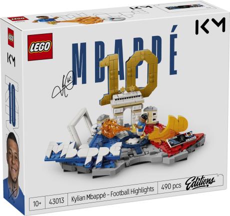 Конструктор LEGO® Editions Кіліан Мбаппе — найкращі моменти футбольних матчів, 490 деталей (43013) - фото 6