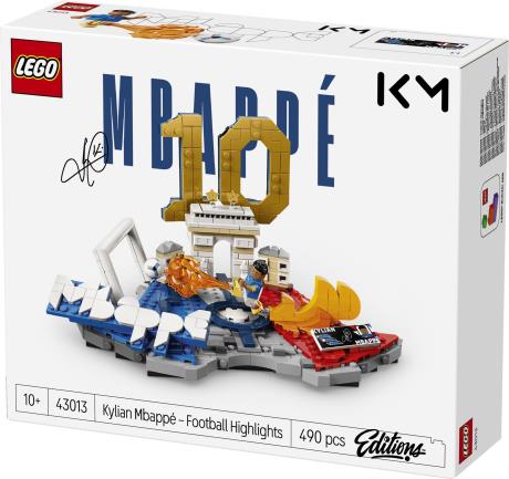 Конструктор LEGO® Editions Кіліан Мбаппе — найкращі моменти футбольних матчів, 490 деталей (43013) - фото 6