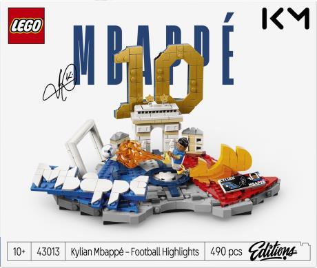 Конструктор LEGO® Editions Кіліан Мбаппе — найкращі моменти футбольних матчів, 490 деталей (43013) - фото 6