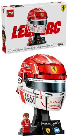 Конструктор LEGO® Editions Шолом Шарля Леклера з команди Scuderia Ferrari HP, 886 деталей  (43014) - фото 4