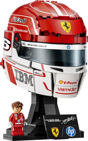Конструктор LEGO® Editions Шолом Шарля Леклера з команди Scuderia Ferrari HP, 886 деталей  (43014) - фото 4