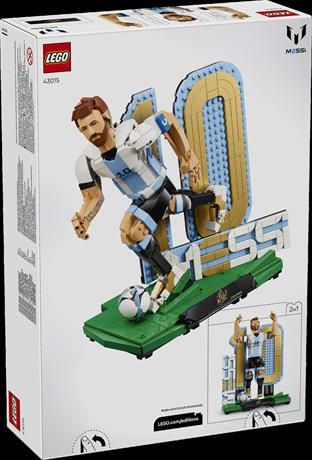 Конструктор LEGO® Editions Ліонель Мессі — легенда футболу, 958 деталей (43015) - фото 0