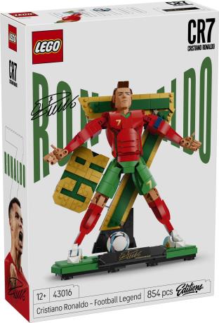Конструктор LEGO® Editions Кріштіану Роналду — легенда футболу, 854 деталі (43016) - фото 5