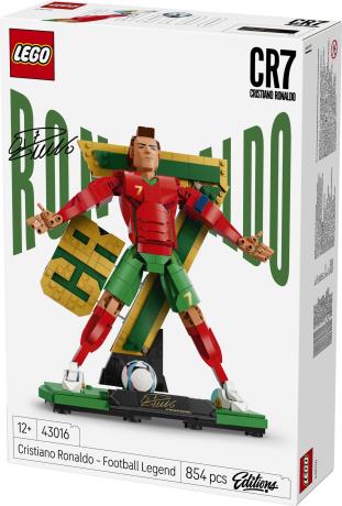 Конструктор LEGO® Editions Кріштіану Роналду — легенда футболу, 854 деталі (43016) - фото 5
